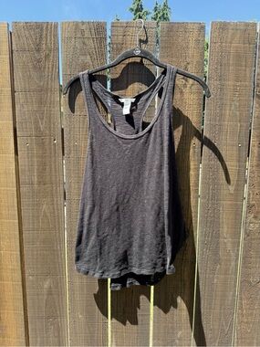 H&M Black Racerback Tank Top